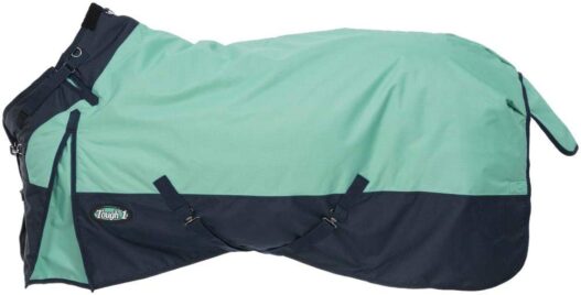 Tough-1 1200D Poly Turnout Snuggit Horse Blanket Seaglass 69IN