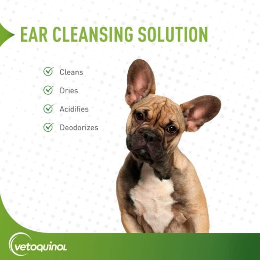 Vetoquinol Ear Cleansing Solution for Dogs and Cats