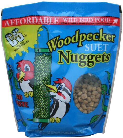 Bird Products/Food Woodpecker Suet Nuggets (6 Units), Small