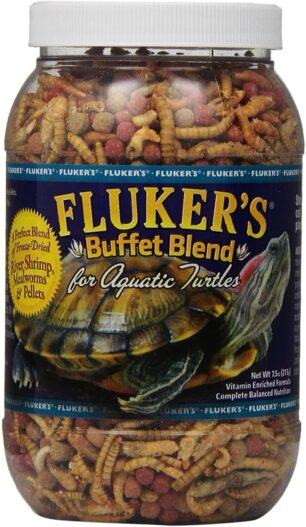 Fluker's Buffet Blend Aquatic Turtle Food , 7.5-Ounce