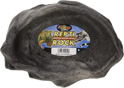 Zoo Med Reptile Rock Water Dish Color May Vary